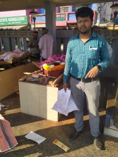 Assistance at Swargadwar has conducted under supervision of Officers of Puri Branch